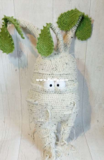 Cottontail and Whiskers - Bea King - Cuddly Mandrake Root
