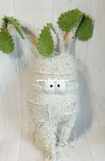 Cottontail and Whiskers - Bea King - Cuddly Mandrake Root