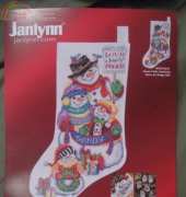 Janlynn 023-0341 - Snow Folks Stocking