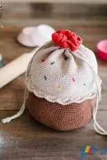 DMC- Cupcake Bucket Bag - Spanish - Free - Translated