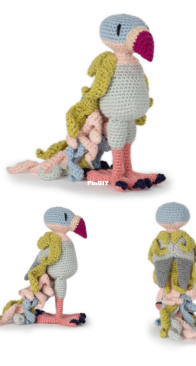 TOFT - Kerry Lord - Callista the Princess Parrot - Eds Birds No. 129