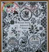 Hannah Smith 1802 Samplers Berlin A TOKEN OF LOVE