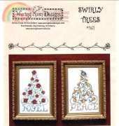 Waxing Moon Designs #161 - Swirly Trees