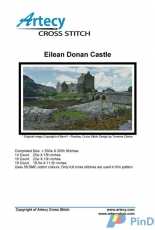 Artecy cross stitch-Eilean Donan Castle