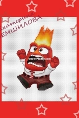 Emotions. Anger - M F Puzzle by Ekaterina Nemshilova