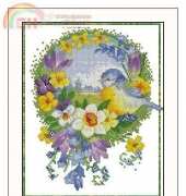 Bright and Beautiful by Lesley Teare from Cross Stitch Collection 221