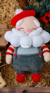 Olya Usolya Amigurumi - Olya Usoltseva - Le Père Noël - Santa Claus - Portuguese - Papai Noel - Translated