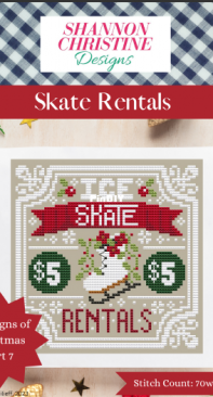 Shannon Christine Designs - The Signs of Christmas - 7 of 9 - Skate Rentals by Shannon Wasillief
