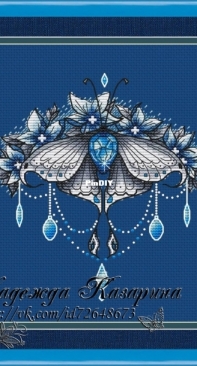 Sapphire Butterfly by Nadezhda Kazarina / Nadi