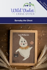 Wild Violet Cross Stitch - Barnaby the Ghost - Free