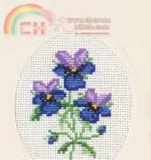 Permin 5875/22 - Scandinavian Art Needlework - Viola