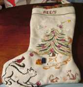 3 Stockings ready to hang