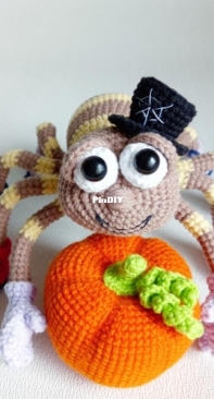 Amigurushka Gifts - Tatiana Sheremetyeva / Tatyana Sheremeteva - The Spider - Russian