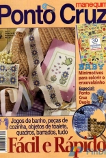 Manequim Ponto Cruz-N°34-November-1997-Portuguese