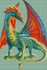 Riolis rt0057 Forest Dragon лесной дракон