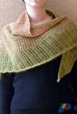 Da Ba Dee Bam Boo Shawl by Ela Torrente