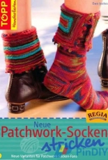 TOPP 6649 Neue Patchwork-Socken Stricken by Ewa Jostes - German