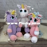 Accessorize This Designs - Sara Blake - Sparkle the Unicorn Cuddle Buddy