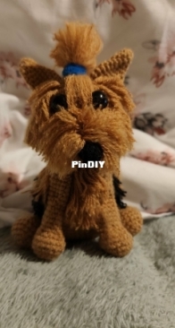 Crochet dog