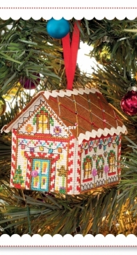 3D Gingerbread House by Susan Penny from Cross Stitcher 402 XSD