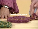 Lily M Chin - Beaded Crocheted Circular Purse - Free
