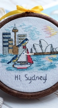 Anchor - ANC0003-148 - Bird Travellers Stitchalong - March by Anna Matvieieva - Free