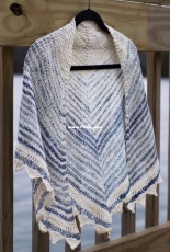 Saltwater Shawl by Rachel Brockman-Free