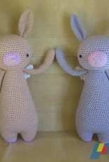 Little Bear Crochets - J. A. Poolvos- Rabbit With Wings