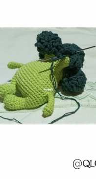 Working on this Baby Broccoli
