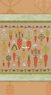 OwlForest Embroidery - Carrot Forest  PCS