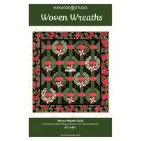 Maywood Studio - Woven Wreaths Quilt - Free
