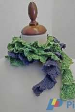 Arlenes World of Lace-Dizzy Lizzy Scarf-English,German