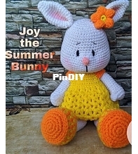 Melani Koo Amigurumi - Melani Halim - Joy the Summer Bunny