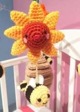 Bess & flower baby Mobile
