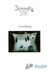 Der Stickspatz - Froschkönig (Kreuzstich+Patchwork)