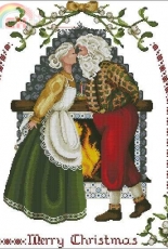 Jeanette Crews Designs 1216 Merry Christmas xsd