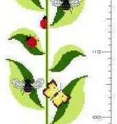 Grow Like a Sunflower (Crecer como un girasol) Height Chart from Las Labores de Ana Extra 39 PCS