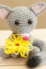 Hooked in the Hills by Barb - Baz the Brush Tail Possum - Free