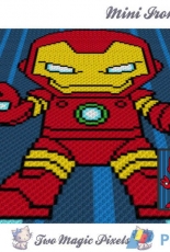 Two Magic Pixels - Mini Ironman Blanket
