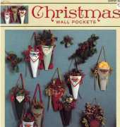 June Grigg Designs Leaflet 32 - Christmas Wall Pockets
