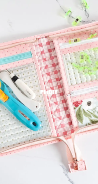 Atlas Zipper Case - Center Street Quilts