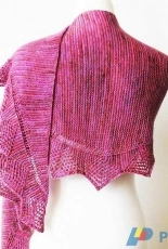 Magine Shawl by Ambah O Brien - English French