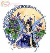 HAED HAEMD 104 Celtic Violet by Meredith Dillman