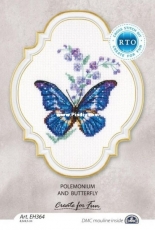 RTO EH364 Polemonium and Butterfly  XSD