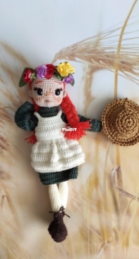 Alahandmade - Kevser Aktaş -  Flower Girl - Çiçek Kız - Turkish