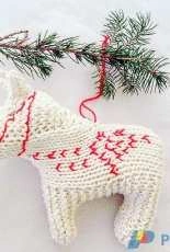 Dala Horse - Claire Garland - Dot Pebbles -Free