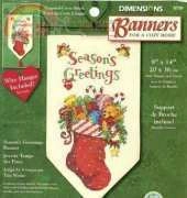 Dimensions 8759 Seasons Greetings Banner
