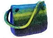 Sweet Curacao Felted Bag by Melissa Morgan-Oakes for Valley Yarns