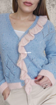 Lingonberry Cardigan by darya polskih - Russian