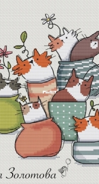Cats Are the Flowers of Life by Julia Zolotova